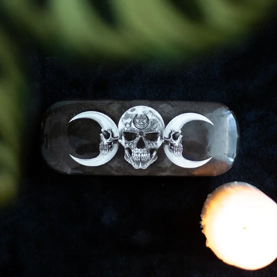 Dark Goddess Glasses Case Daisy Devotion