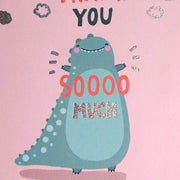 Dinosaur Thank You Card Daisy Devotion