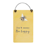 Don’t Worry Bee Happy Bee-utiful Sign Daisy Devotion