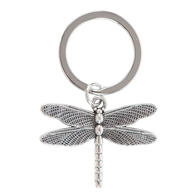 Dragonfly Metal Keyring Daisy Devotion
