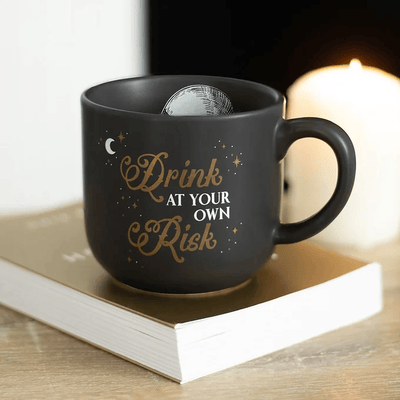 Drink At Your Own Risk Mug Daisy Devotion