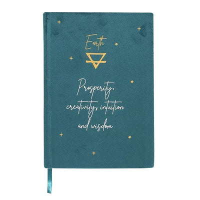 Earth Elements Velvet A5 Notebook Daisy Devotion