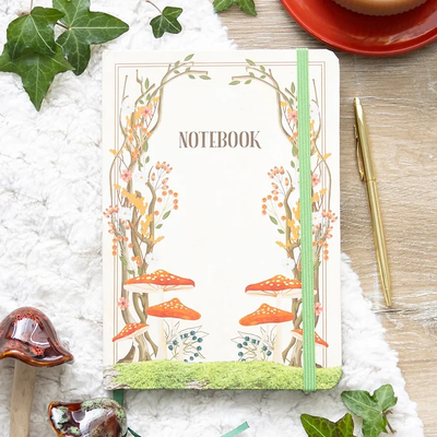 Enchanted Forest Notebook Daisy Devotion