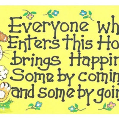 Everyone Who Enters This House.... Daisy Devotion