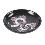 Floral Snake Trinket Dish Daisy Devotion