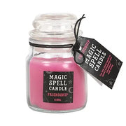 Floral 'Friendship' Spell Candle Jar Daisy Devotion