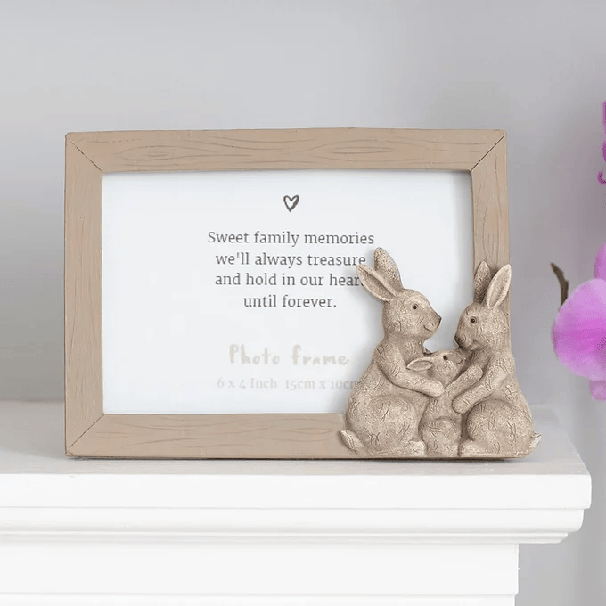 Fluffle Family Bunny Photo Frame Daisy Devotion