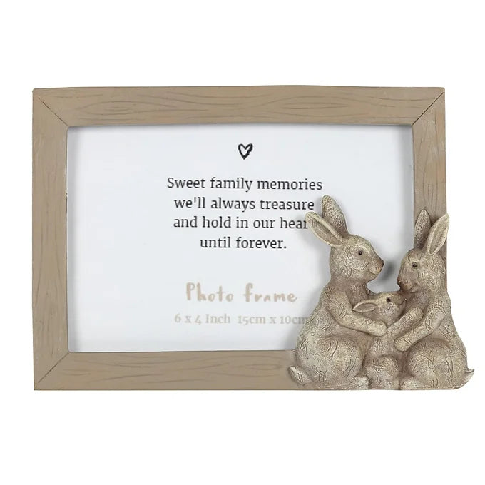 Fluffle Family Bunny Photo Frame Daisy Devotion