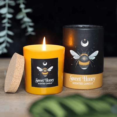 Forest Bee Sweet Honey Candle Daisy Devotion