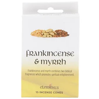 Frankincense & Myrrh Incense Cones Daisy Devotion