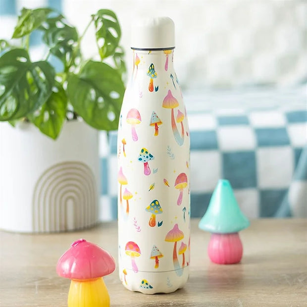 Funky Fungi Metal Water Bottle Daisy Devotion
