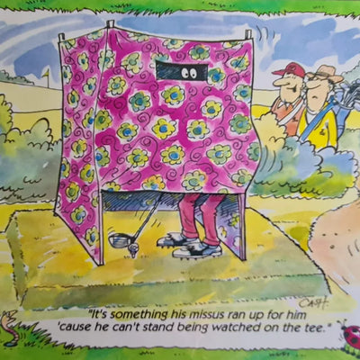 Funny Golf by DAC -  Hide Daisy Devotion