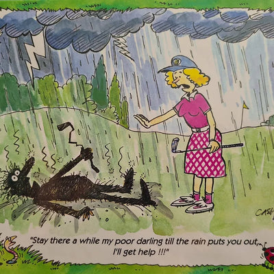 Funny Golf by DAC - Lightning Strike Daisy Devotion