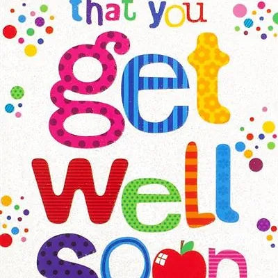 Get Well Soon Card 3 Daisy Devotion