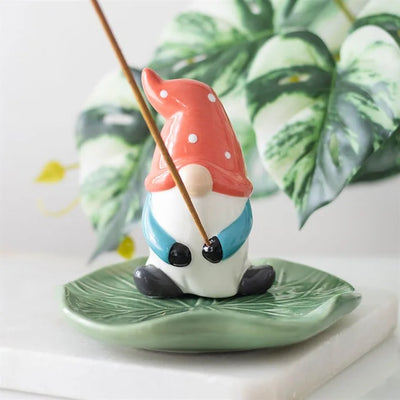Gonk Lily Pad Incense Stick Holder Daisy Devotion