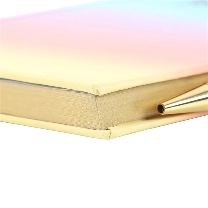 Gratitude Journal with Amethyst Pen Daisy Devotion