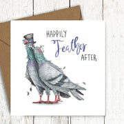 Happily Feather After Card Daisy Devotion