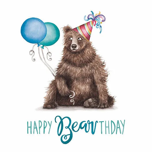 Happy Bearthday Card Daisy Devotion