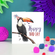 Happy Bird Day Card Daisy Devotion