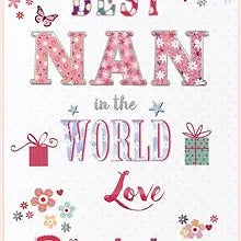 Happy Birthday Best Nan Card Daisy Devotion