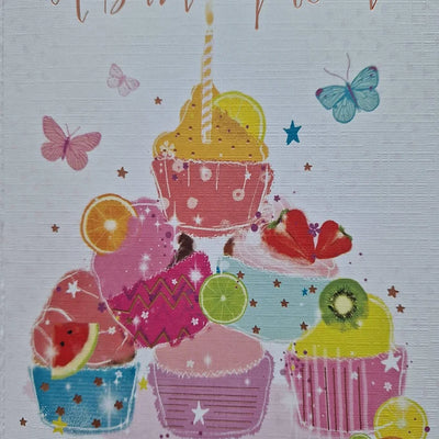 Happy Birthday Card 3 Daisy Devotion