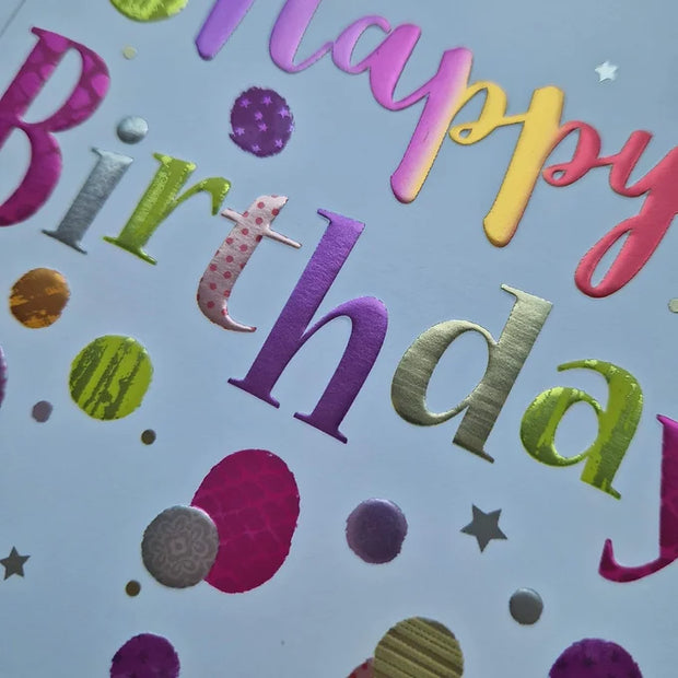 Happy Birthday Card 4 Daisy Devotion