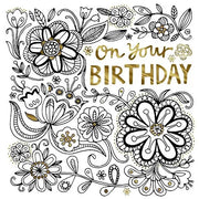 Happy Birthday Card 8 Daisy Devotion