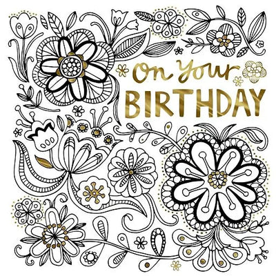 Happy Birthday Card 8 Daisy Devotion