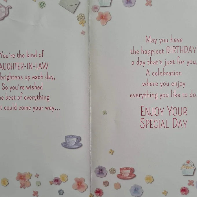 Happy Birthday Daughter-in-Law Card Daisy Devotion