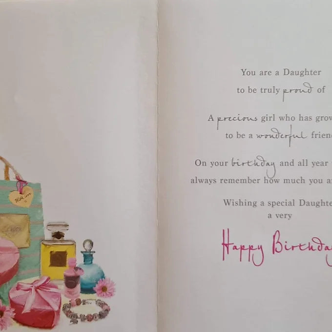 Happy Birthday Daughter Boutique Card Daisy Devotion