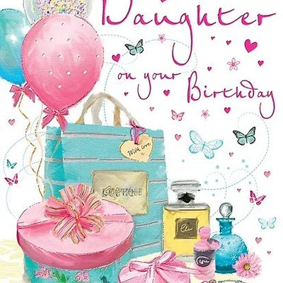 Happy Birthday Daughter Boutique Card Daisy Devotion