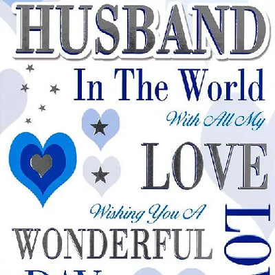 Happy Birthday Husband Card Daisy Devotion