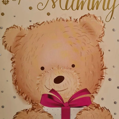 Happy Birthday Mummy Teddy With Gift Card Daisy Devotion