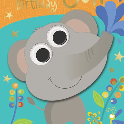 Happy Birthday Son Elephant Card Daisy Devotion