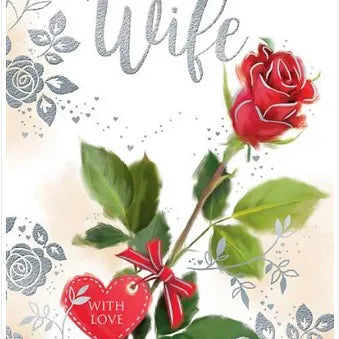 Happy Birthday To My Wonderful Wife Card Daisy Devotion