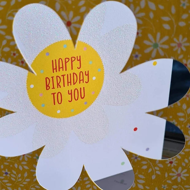 Happy Birthday To You Card Daisy Devotion