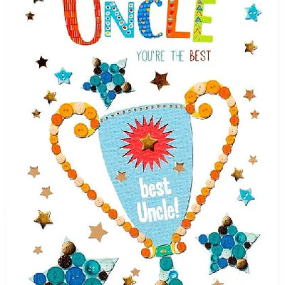Happy Birthday Uncle Cup Card Daisy Devotion