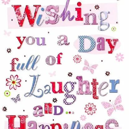 Happy Birthday Sister Card Daisy Devotion