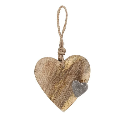 Heart Hanging Decoration Daisy Devotion