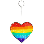 Heart Rainbow Sun Catcher Daisy Devotion