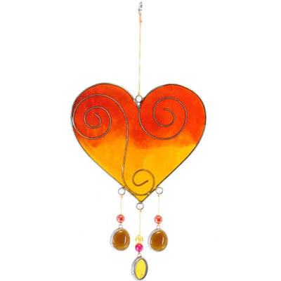 Heart Suncatcher Daisy Devotion