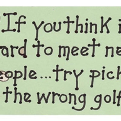 If You Think It’s Hard Meeting New People... Daisy Devotion