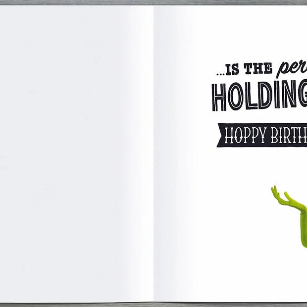 Kermit Birthday Card Daisy Devotion