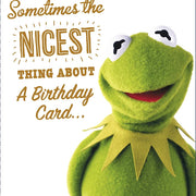 Kermit Birthday Card Daisy Devotion