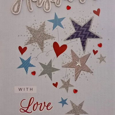 Large Happy Birthday Husband Card Daisy Devotion