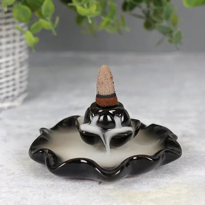 Lotus Pool Backflow Incense Burner Daisy Devotion