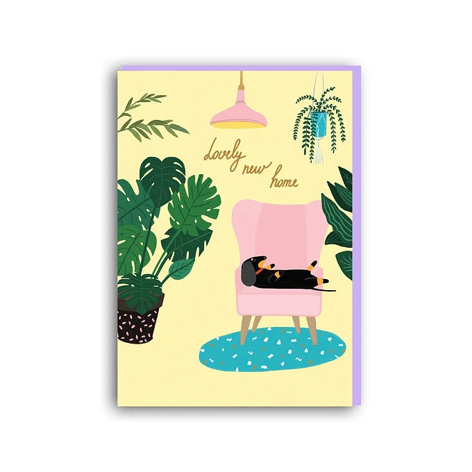 Lovely New Home Card Daisy Devotion