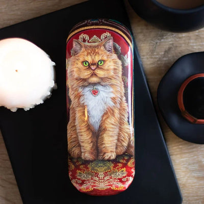 Mad About Cats Glasses Case by Lisa Parker Daisy Devotion