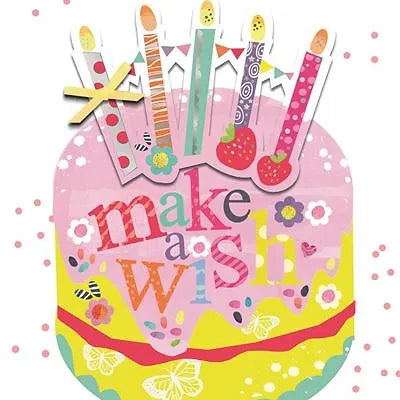 Make A Wish Birthday Card Daisy Devotion