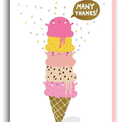 Many Thanks Card Daisy Devotion